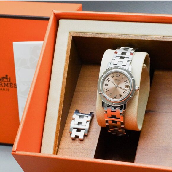Hermes Ladies Watch 24mm Mint Condition With Box main image 7